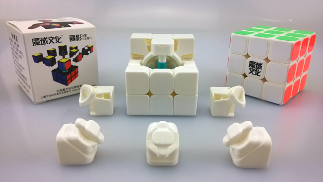 YJ MoYu LiYing 3x3x3 Magic Cube White